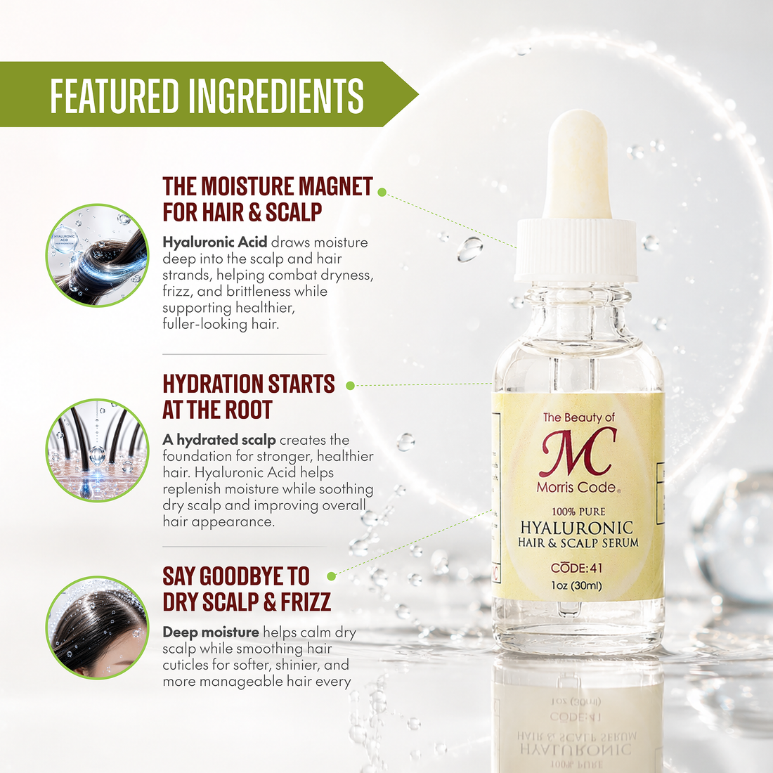 Hyaluronic Hair & Scalp Serum