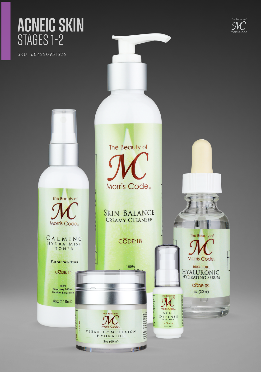 Acne Skin Stages 1-2 Skin Care System